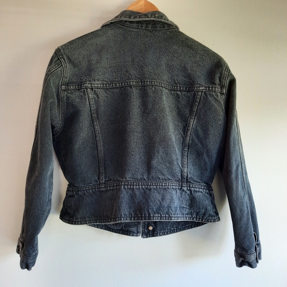 Vintage Dark Denim Jacket - Picture 4 of 9